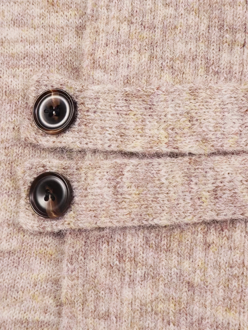 ✨Women's Casual Double-Breasted Knit Cardigan – Elegant Casual Layer For Cosy Everyday Style 🤍